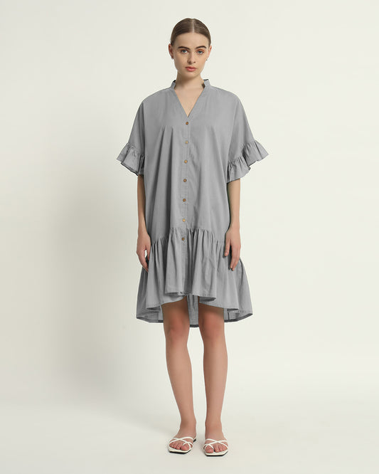 Iced Grey The Berenice Dress