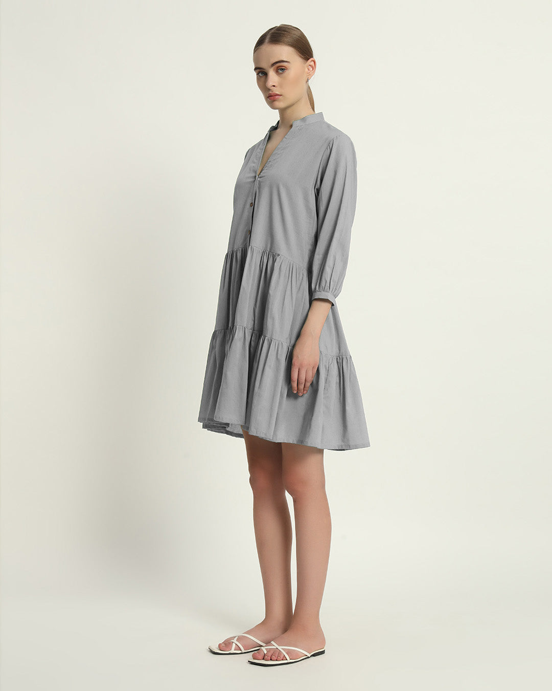 Iced Grey The Cindy Dress