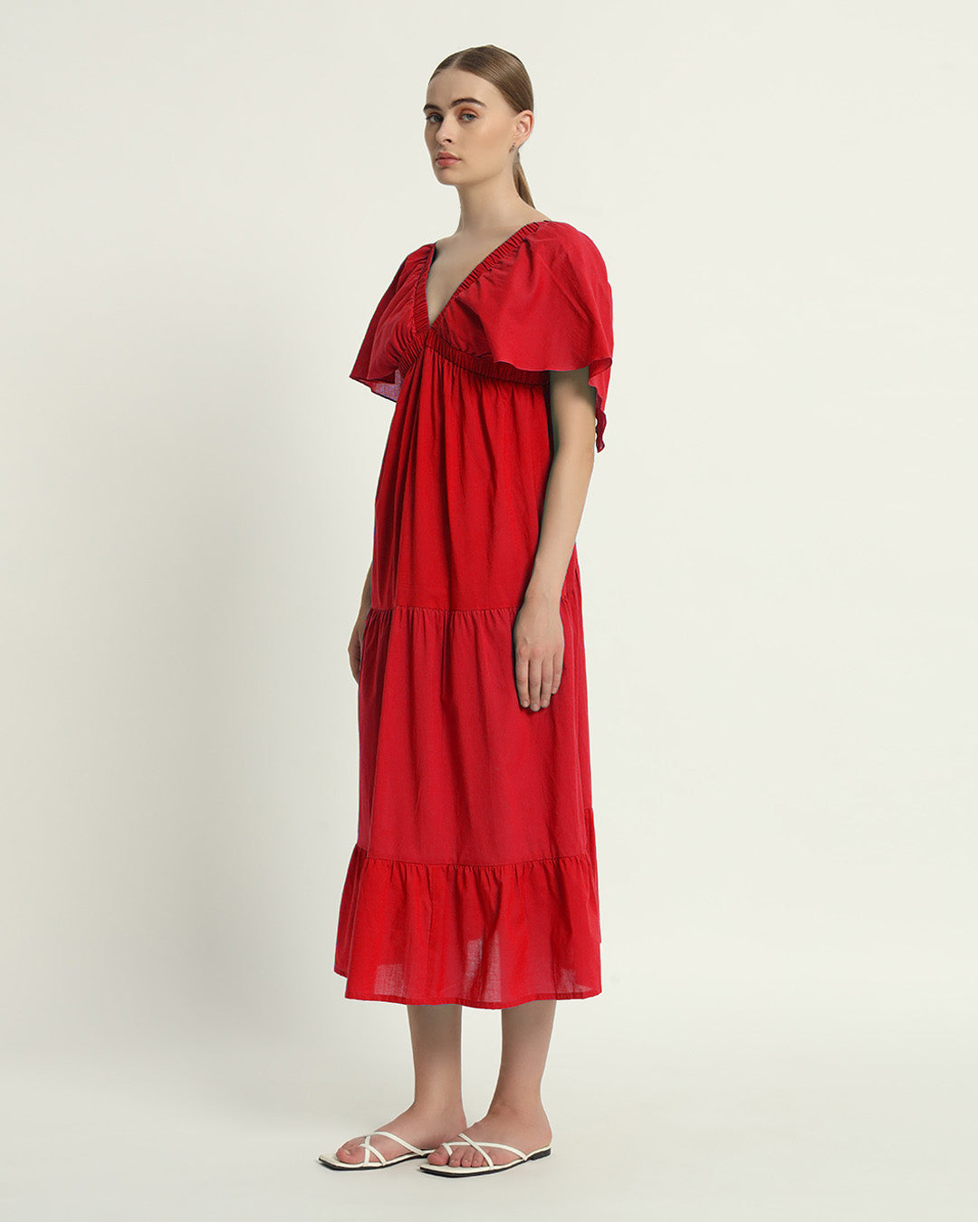 Classic Red The Clarisse Dress