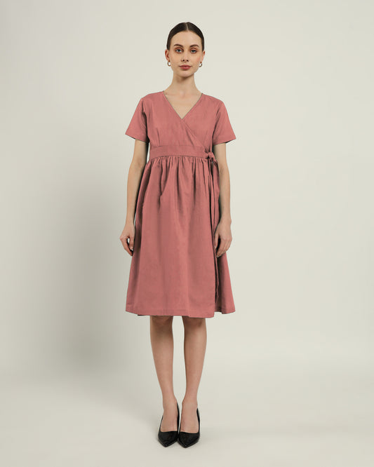 The Miyoshi Ivory Pink Dress