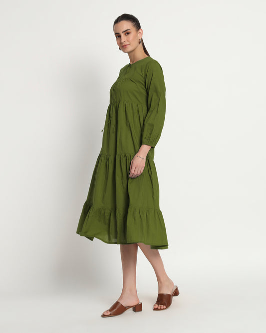 Greening Spring Joyful Journey Maxi Dress