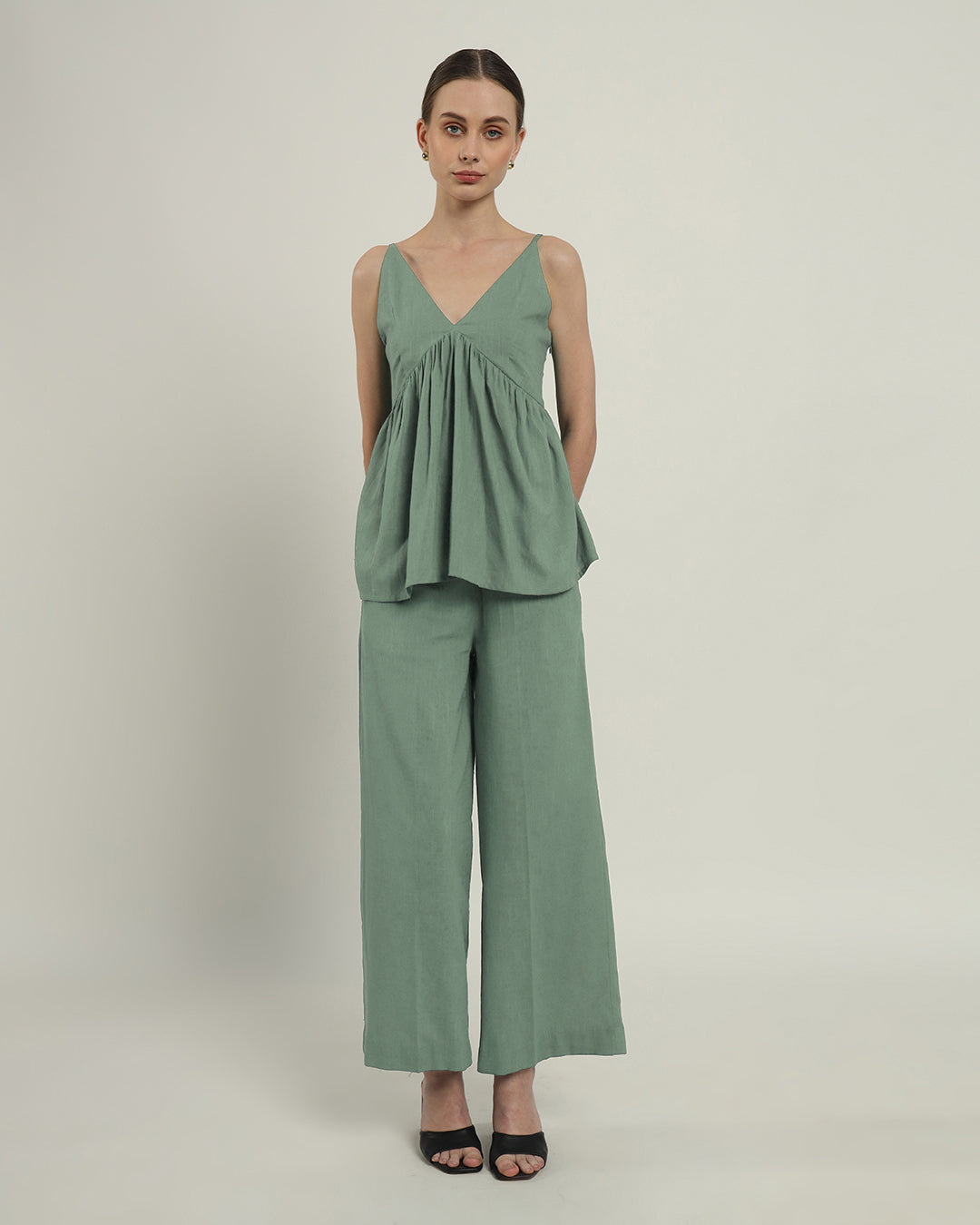 Mint Weekend Update Gathered Co-ord Set