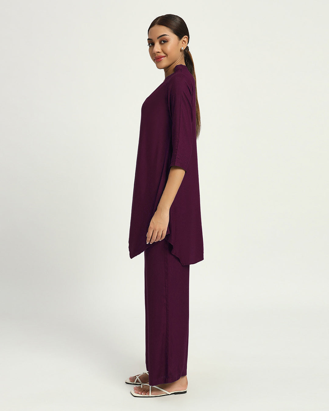 Plum Passion Everyday Modern Luxe Co-ord Set