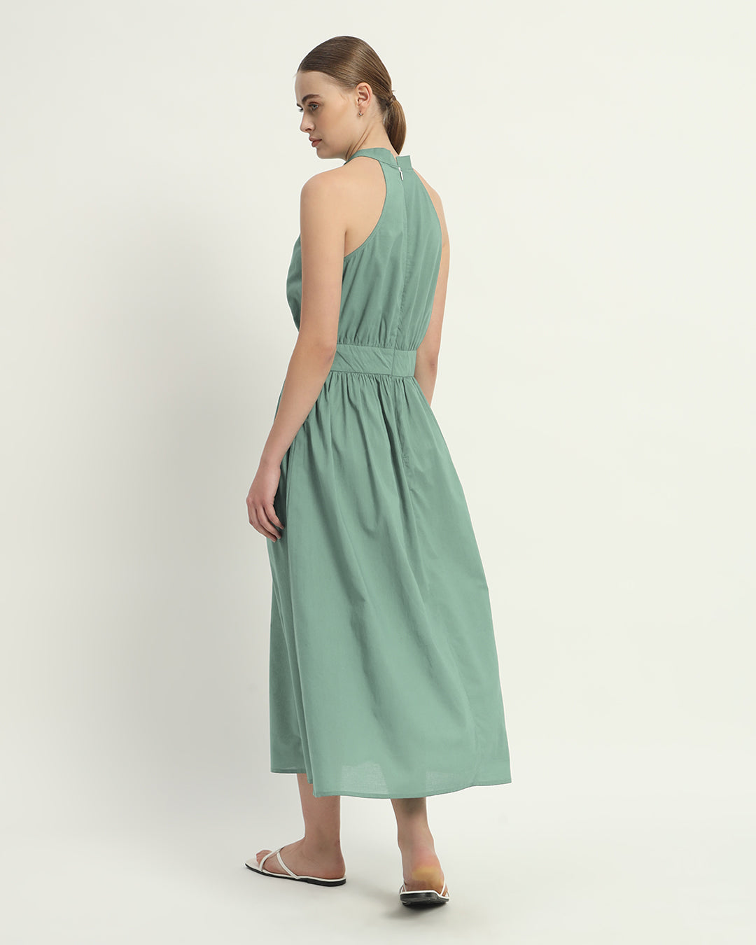 The Mint Massena Cotton Dress