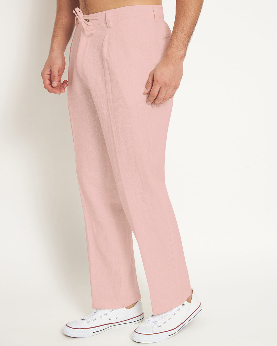 Casual Ease Fondant Pink Men's Pants