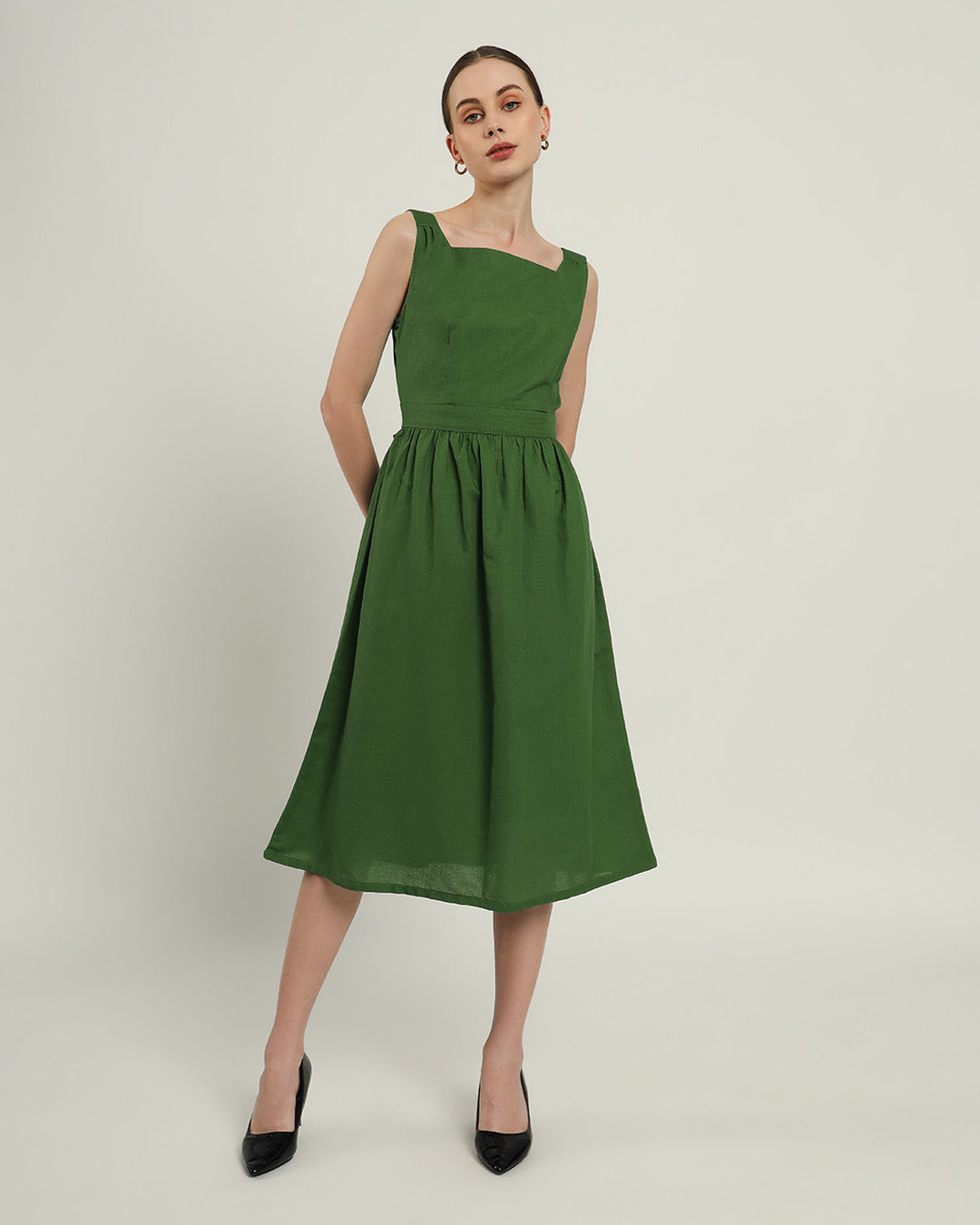The Mihara Emerald Dress