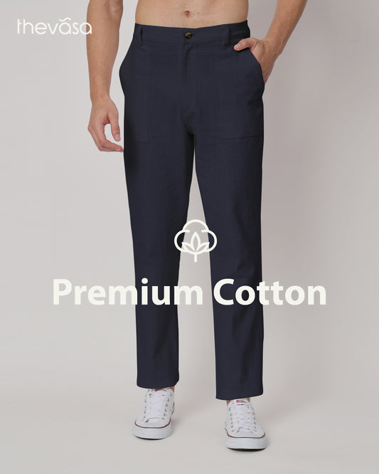 Comfy Ease Midnight Blue Men's Pants