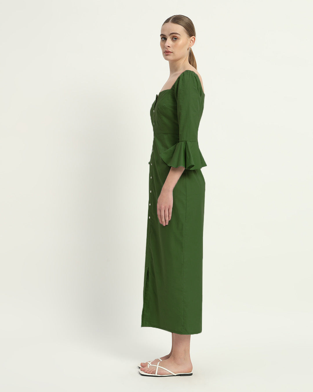 The Emerald Rosendale Cotton Dress