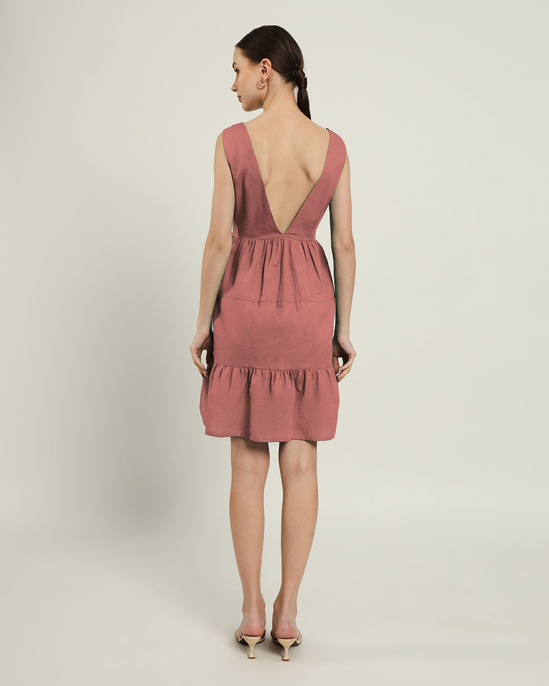 The Minsk Ivory Pink Dress