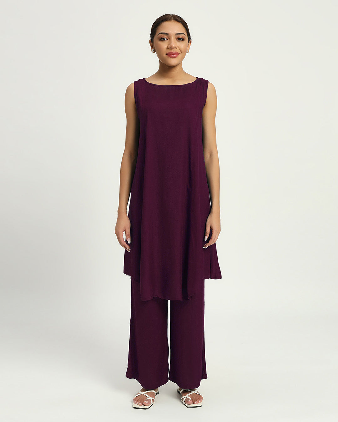 Plum Passion Everyday Sleek Statement Co-ord Set