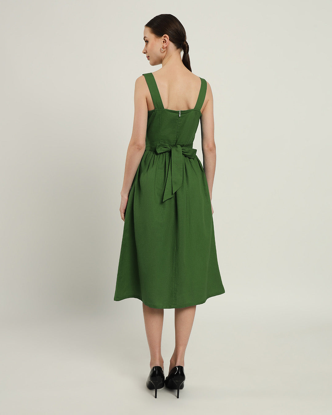 The Mihara Emerald Dress