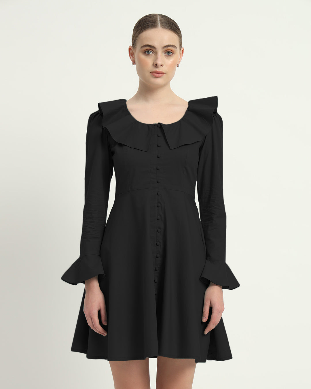 The Noir Fredonia Cotton Dress