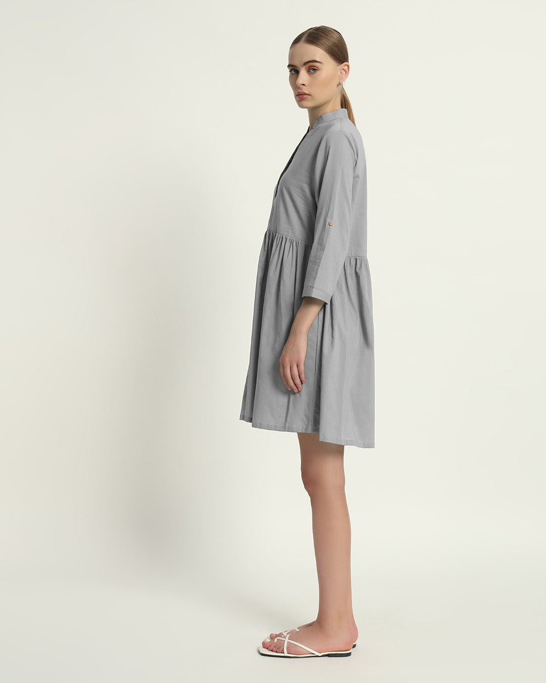 Iced Grey The Luisa Dress