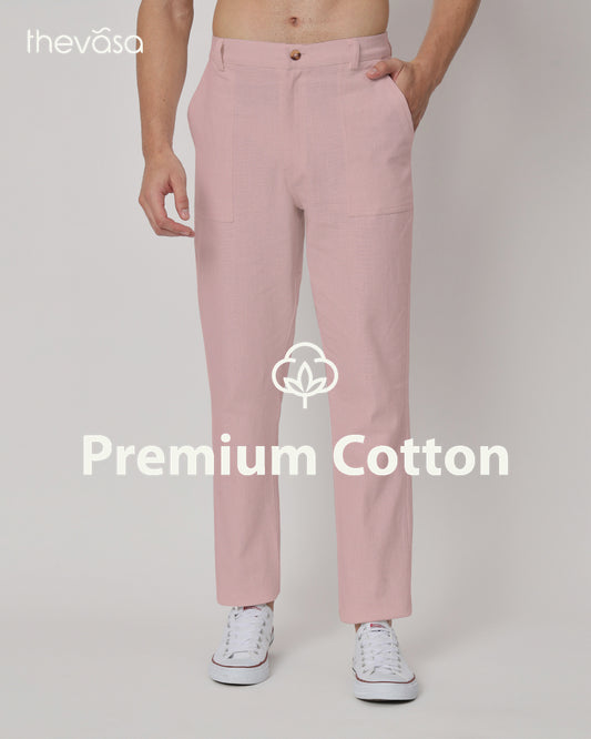 Comfy Ease Fondant Pink Men's Pants