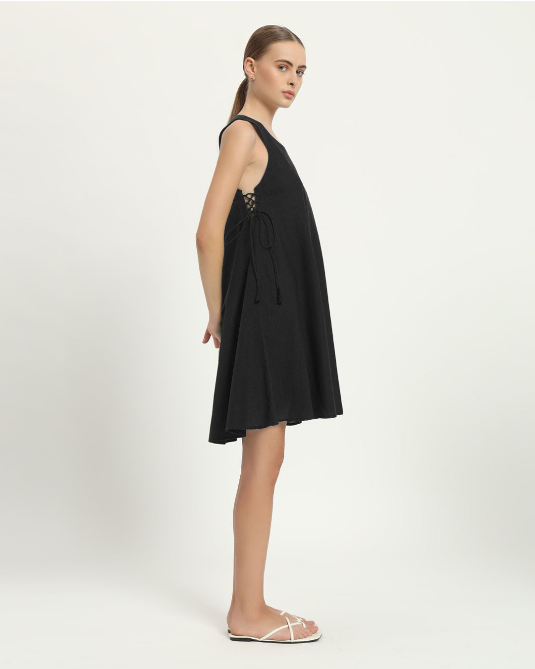 The Rhede Noir Cotton Dress