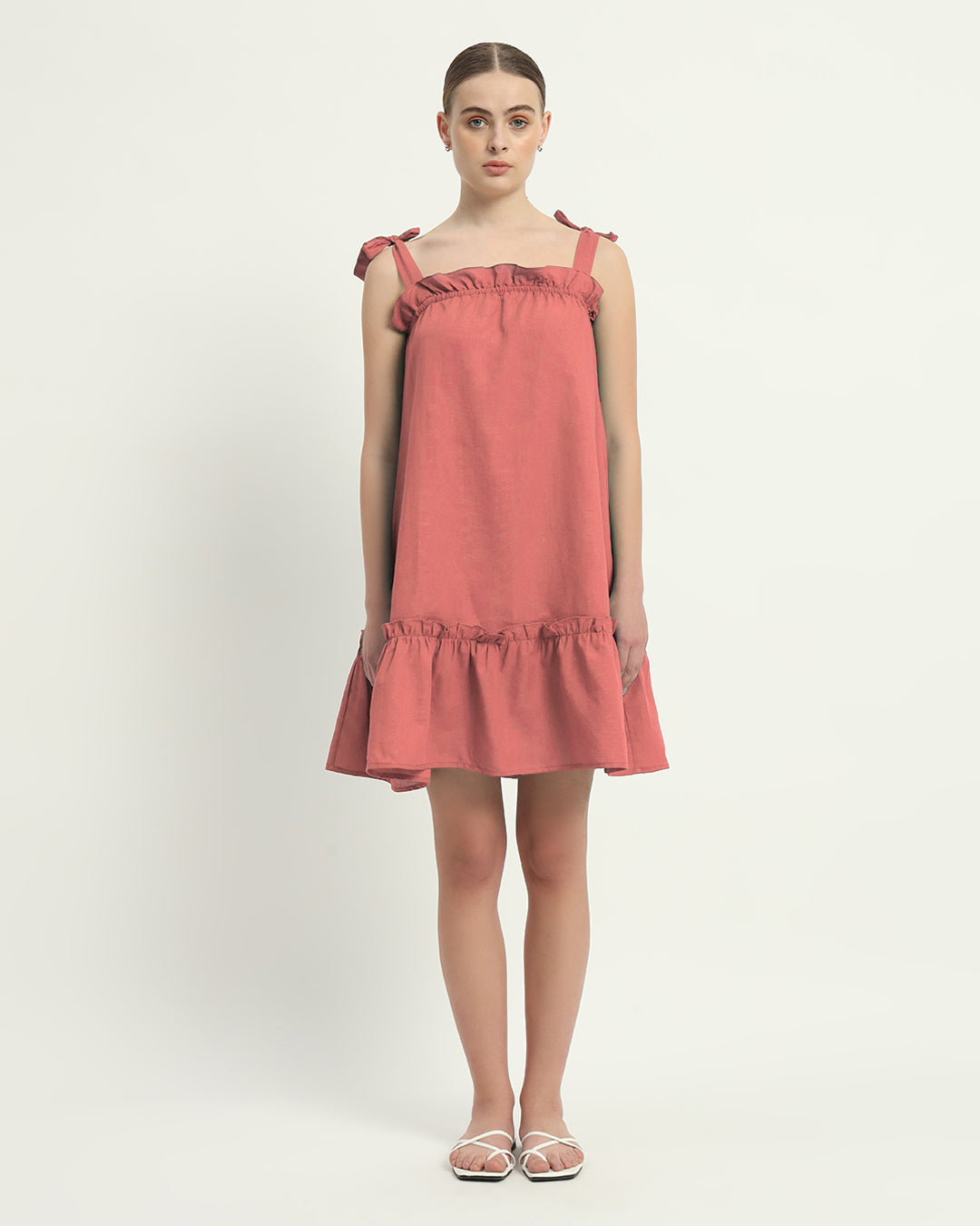 The Ivory Pink Amalfi Cotton Dress