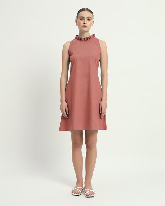 The Ivory Pink Angelica Cotton Dress