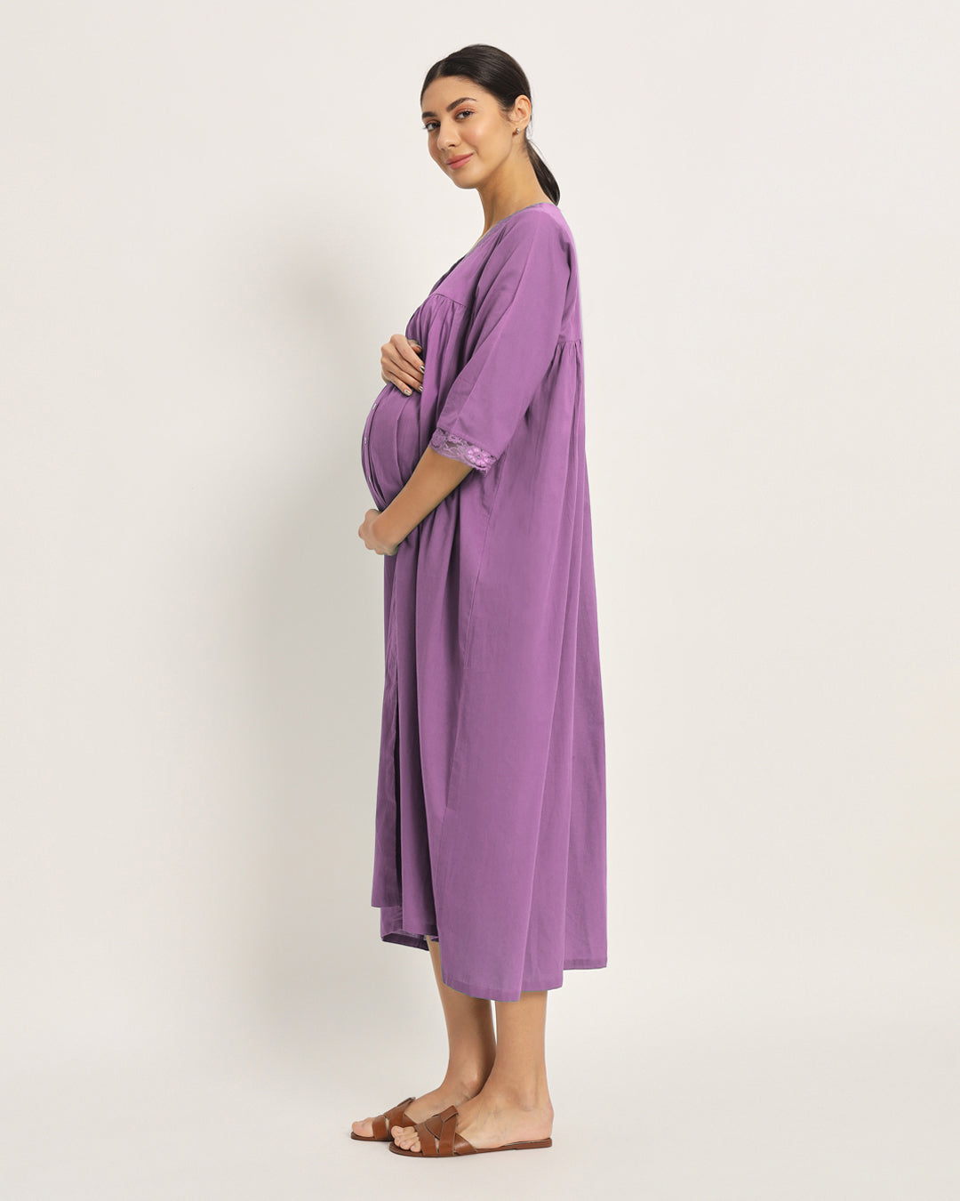 Wisteria Stylish Preggo Maternity & Nursing Dress