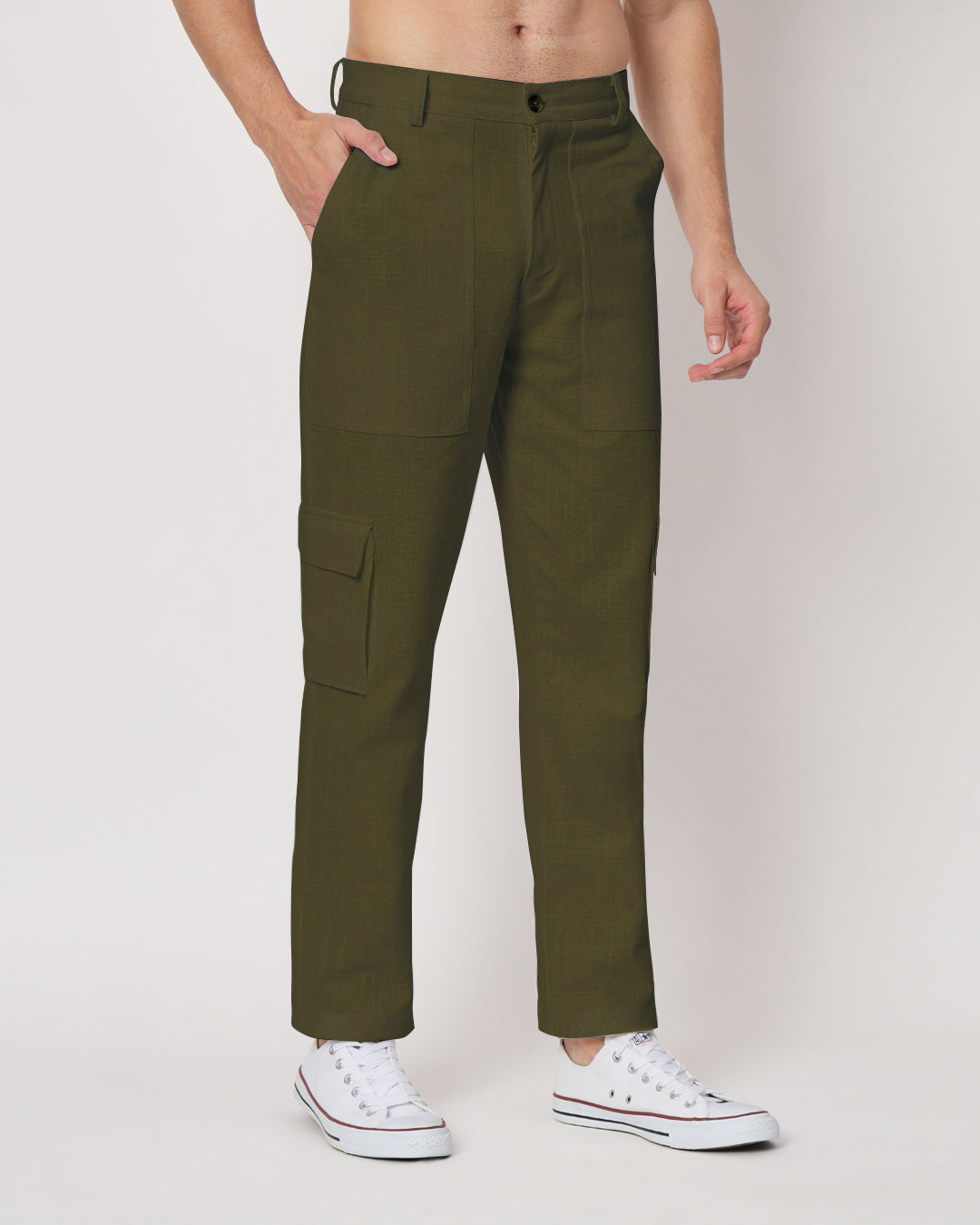 Function Flex Olive Green Men's Pants