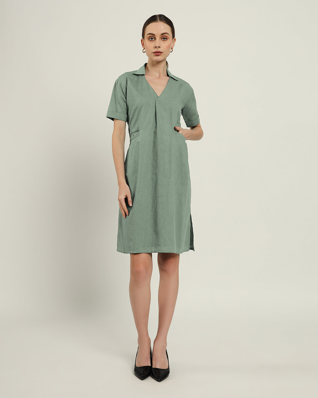 The Lancaster Mint Dress