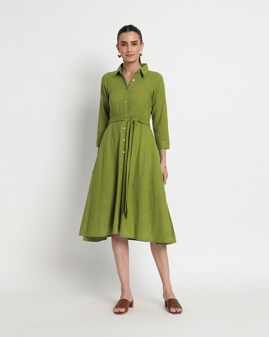 Sage Green Knots & Knots Dress