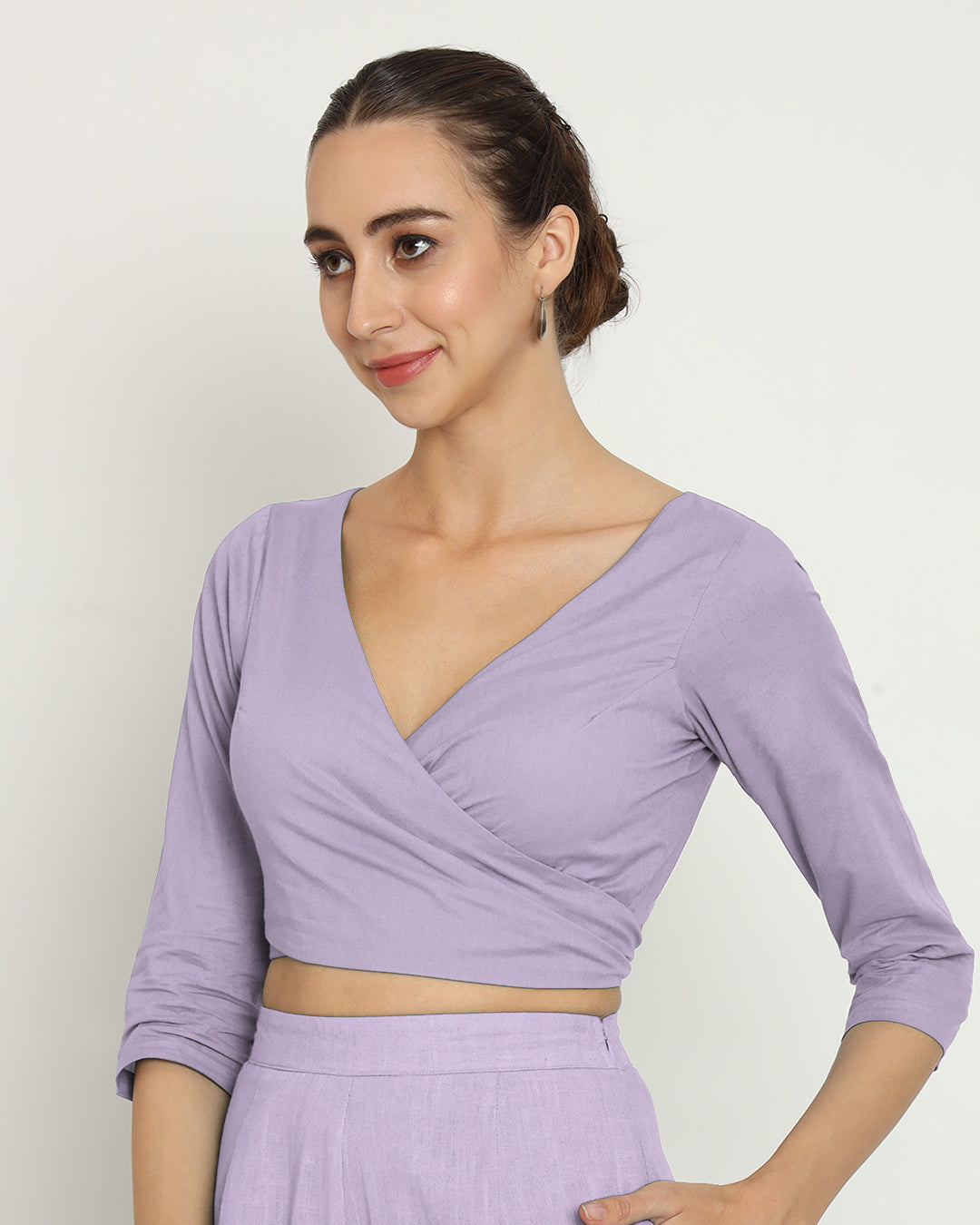 Lilac Knotty By Nature Blouse