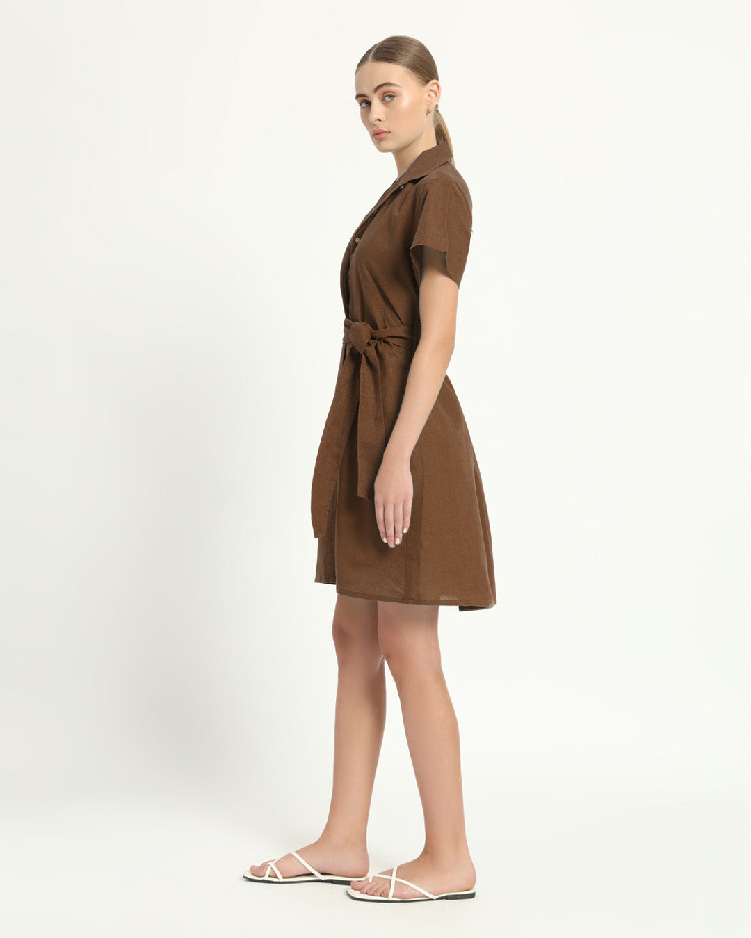 The Loretto Nutshell Cotton Dress