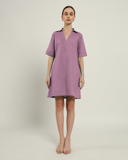 The Ermont Purple Swirl Dress