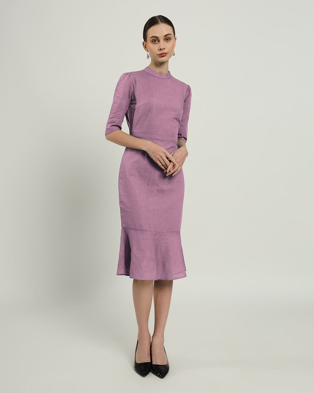 The Charlotte Purple Swirl Dress