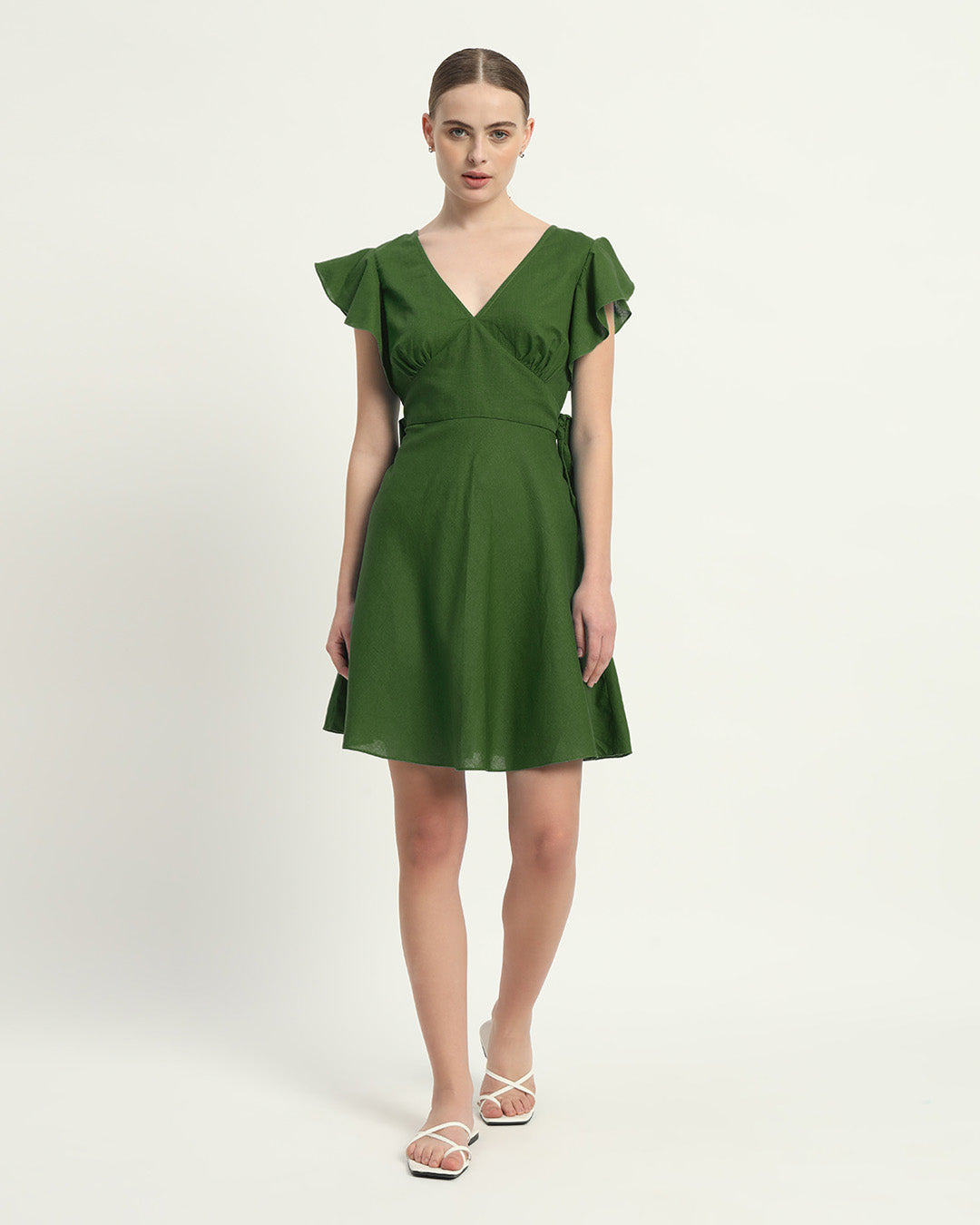 The Emerald Fairlie Cotton Dress