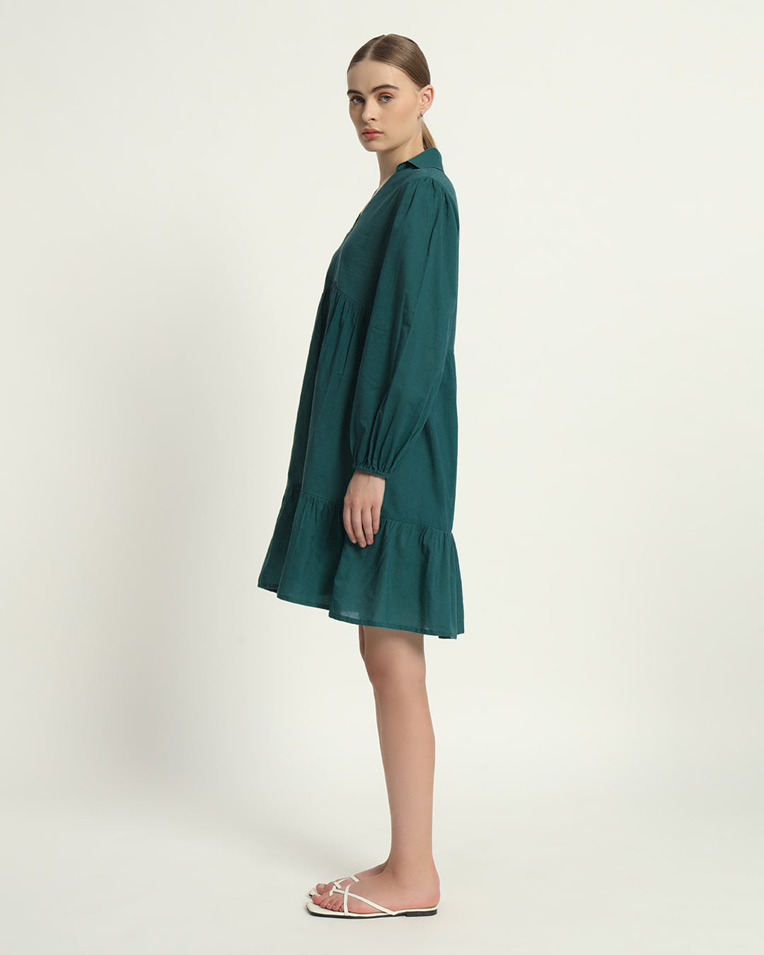 Deep Teal The Annabelle Dress