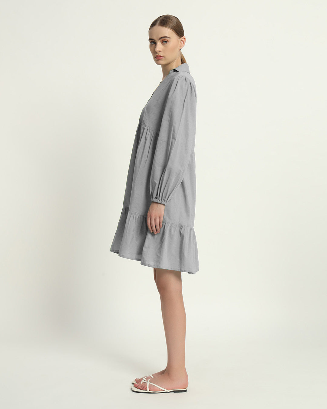 Iced Grey The Annabelle Dress