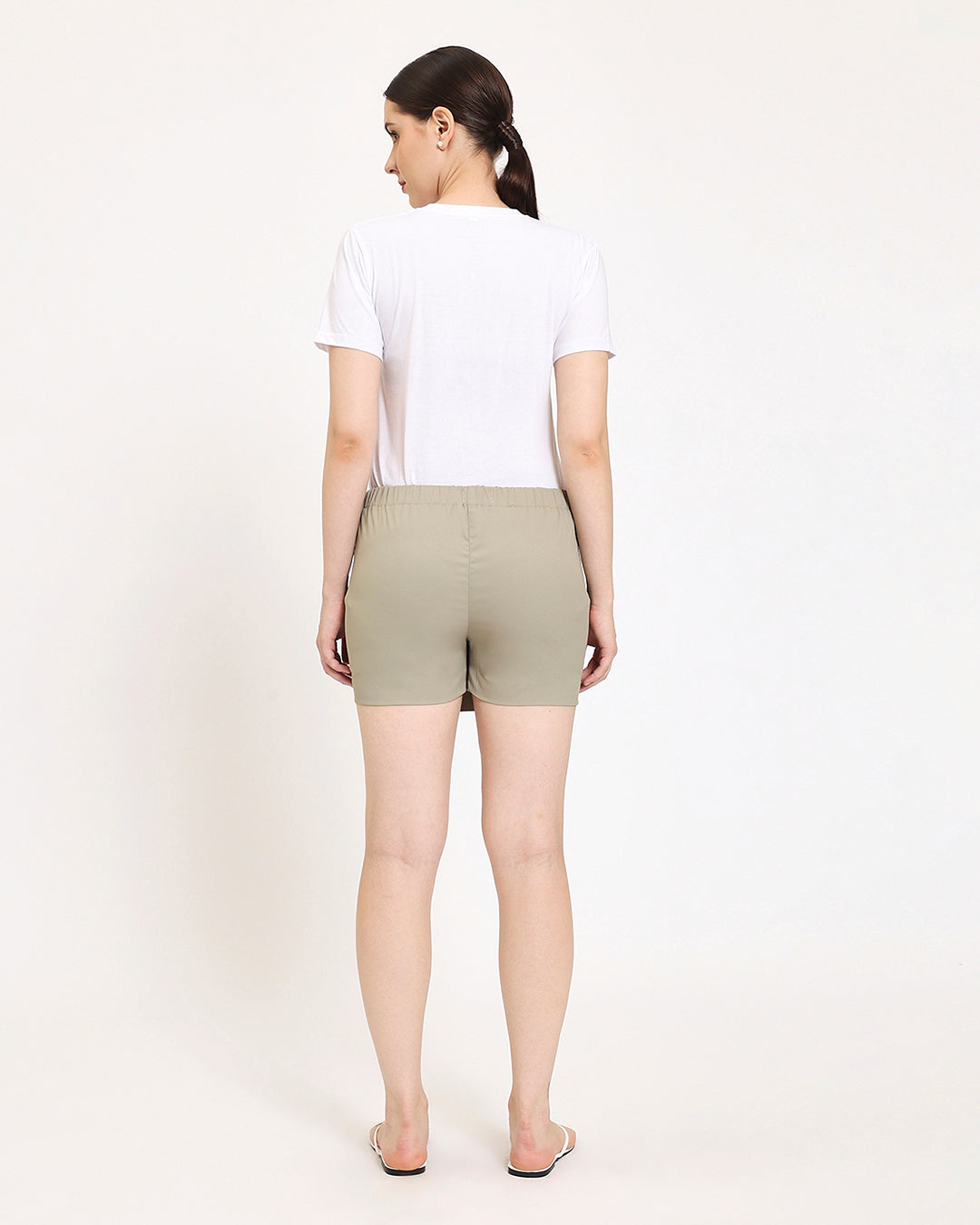 IU Olive Green Korean Skort