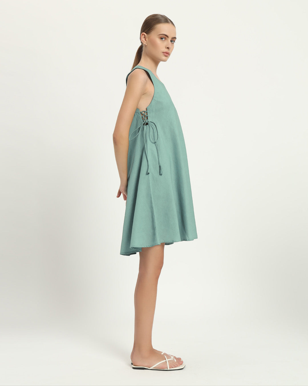 The Rhede Mint Cotton Dress