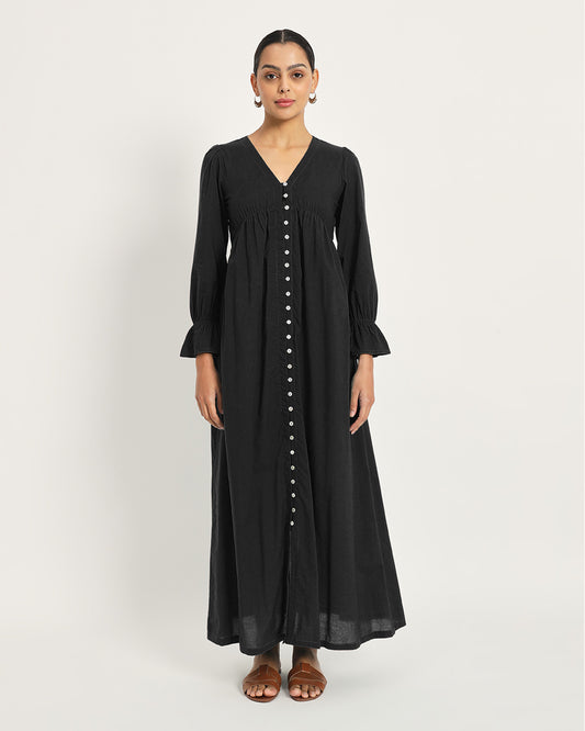 Classic Black Day-Night Ease Nightdress