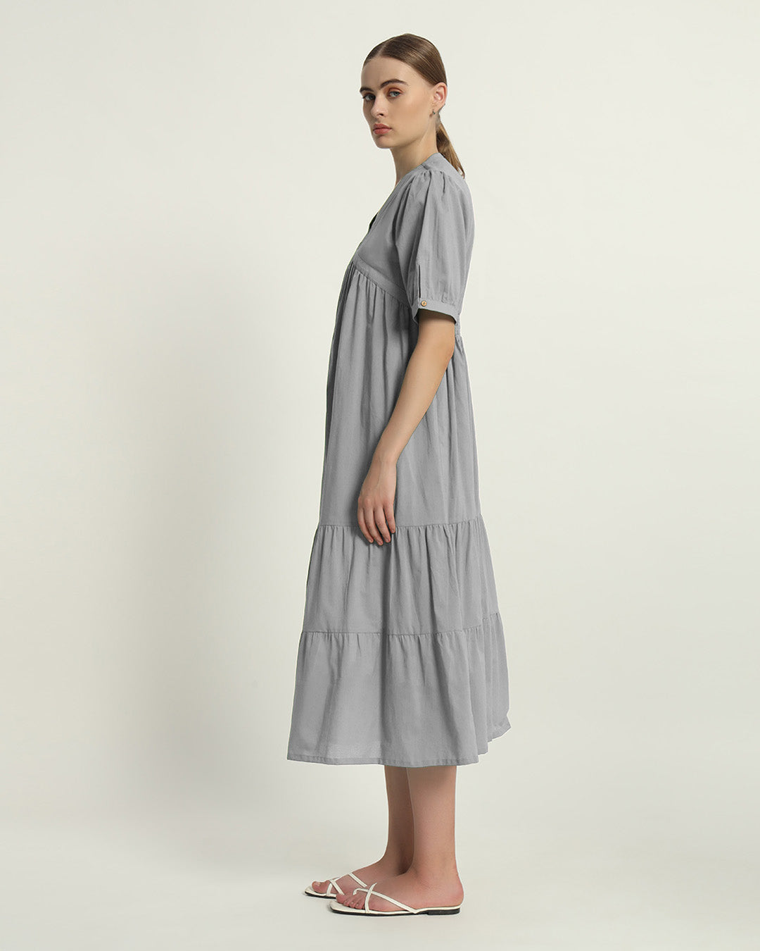 Iced Grey The Jasmine Dress