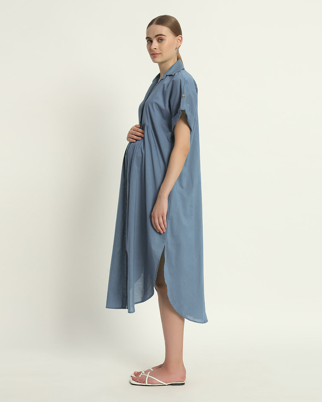 Blue Dawn Sweet Embrace Maternity & Nursing Dress