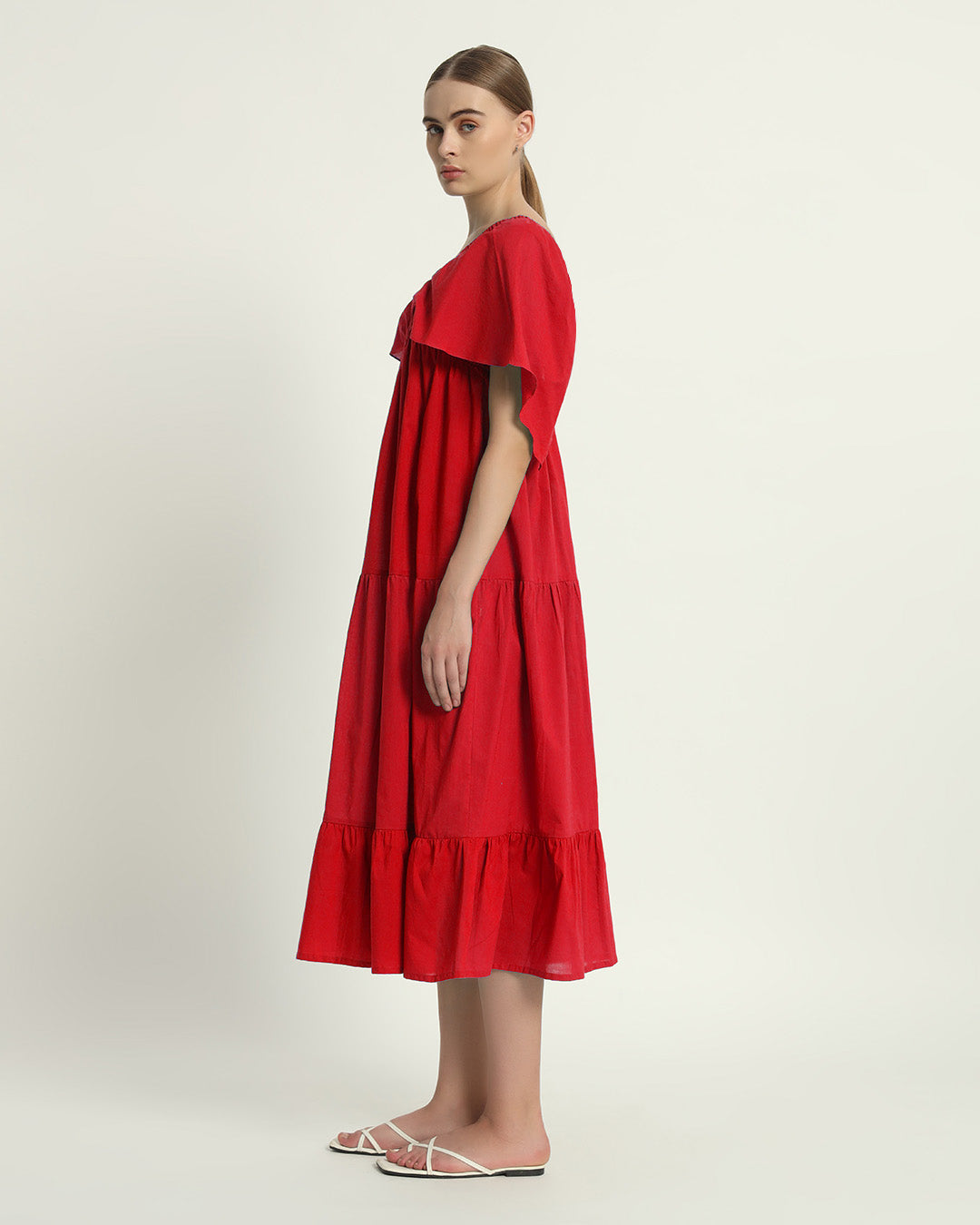 Classic Red The Clarisse Dress