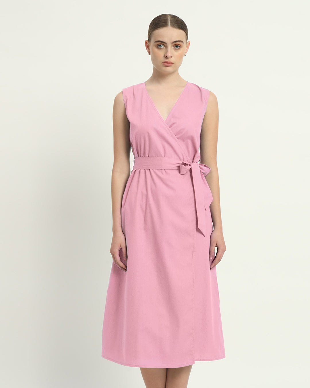 The Fondant Pink Windsor Cotton Dress