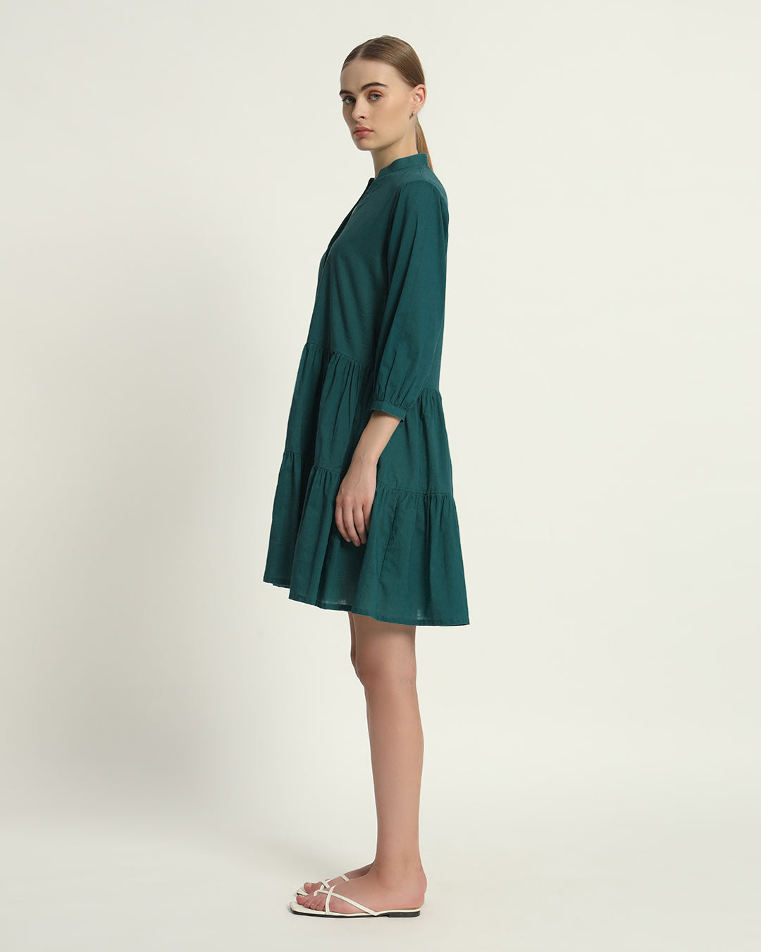 Deep Teal The Cindy Dress