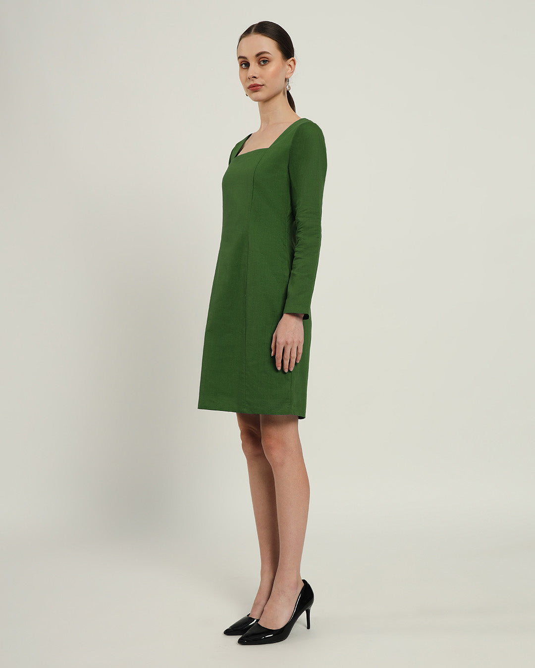 The Auburn Emerald Dress