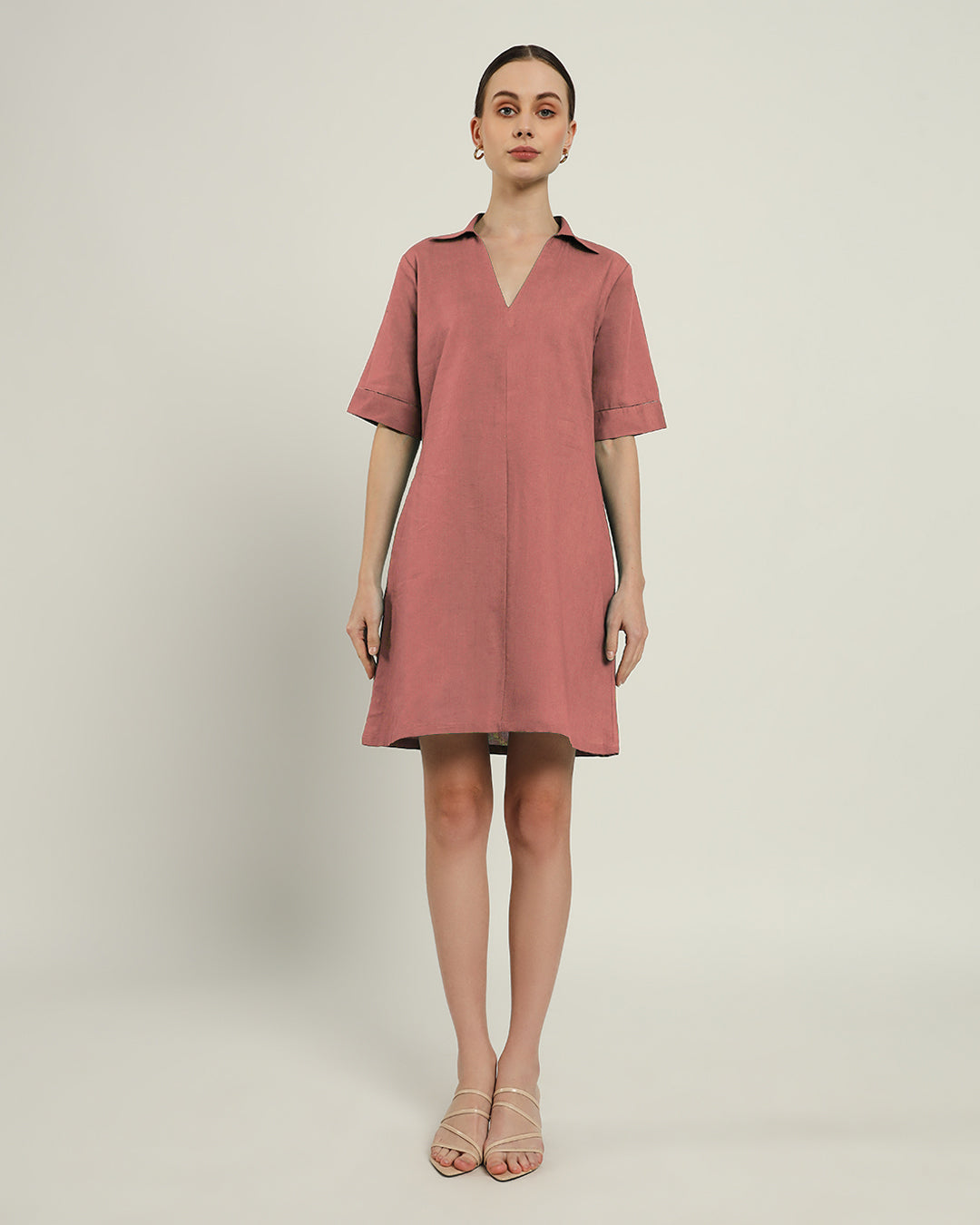 The Ermont Ivory Pink Dress