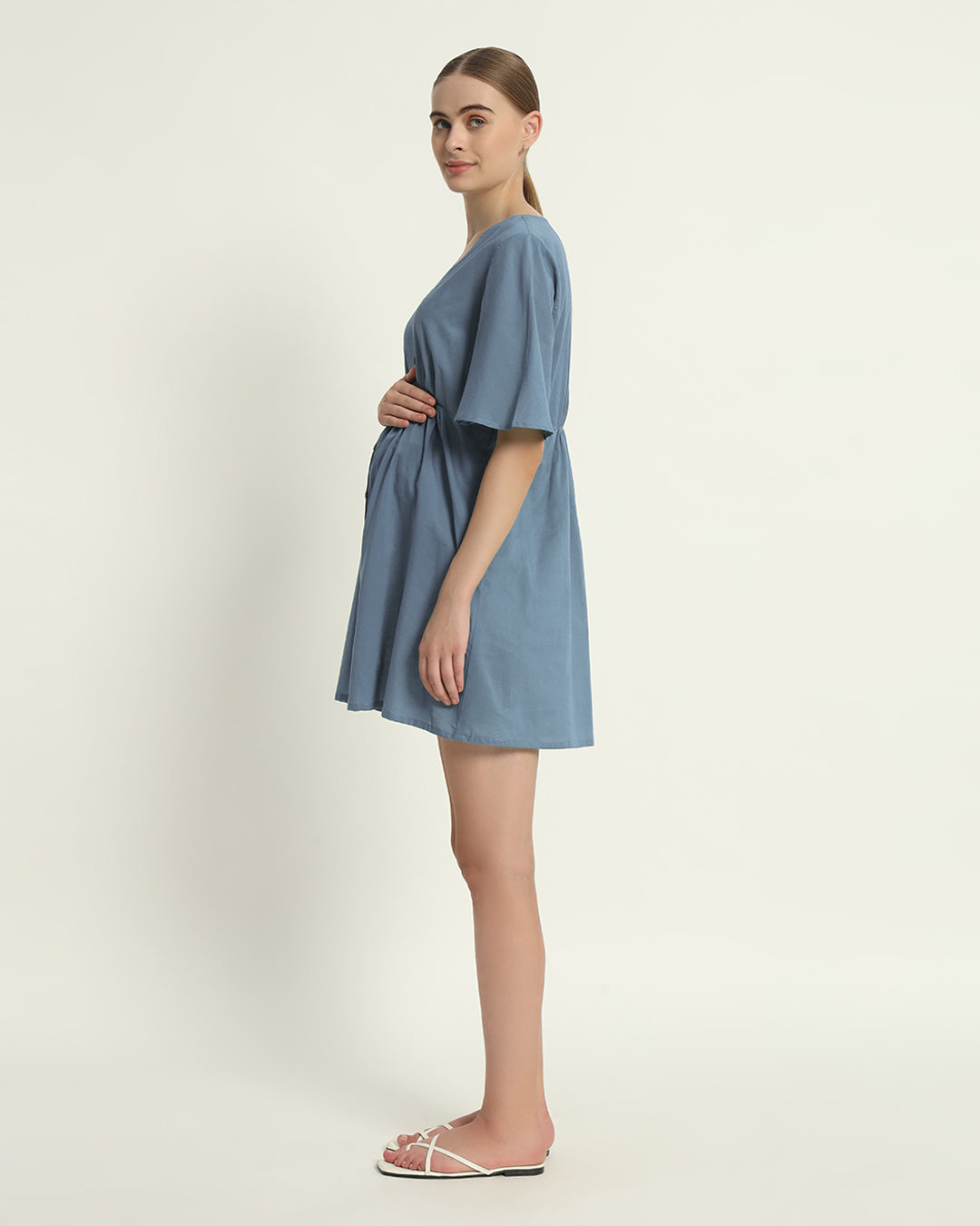 Blue Dawn Baby Bundle Maternity & Nursing Dress