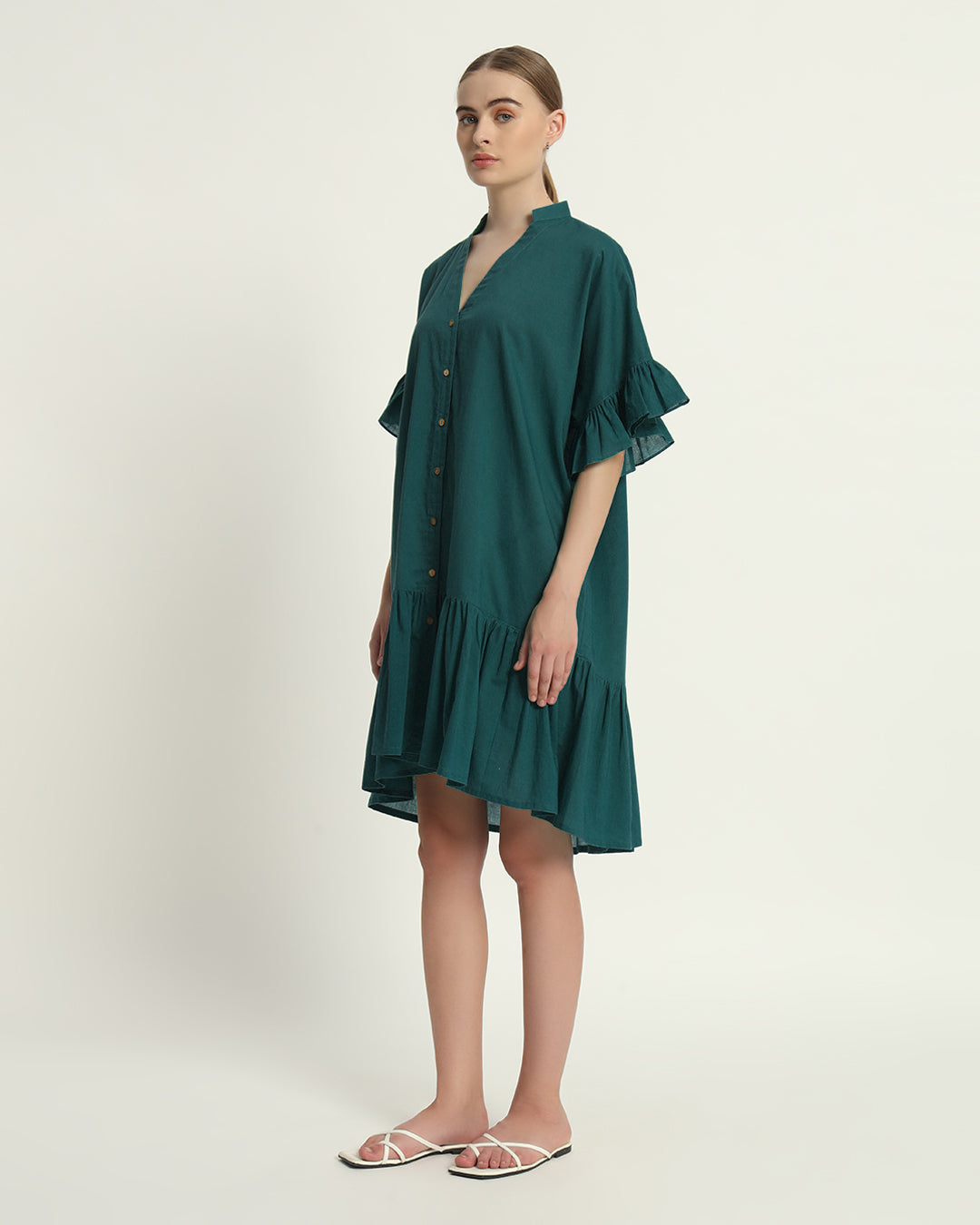 Deep Teal The Berenice Dress