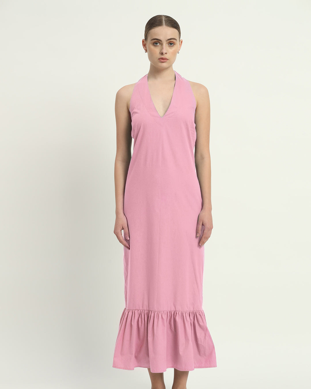 The Fondant Pink Wellsville Cotton Dress