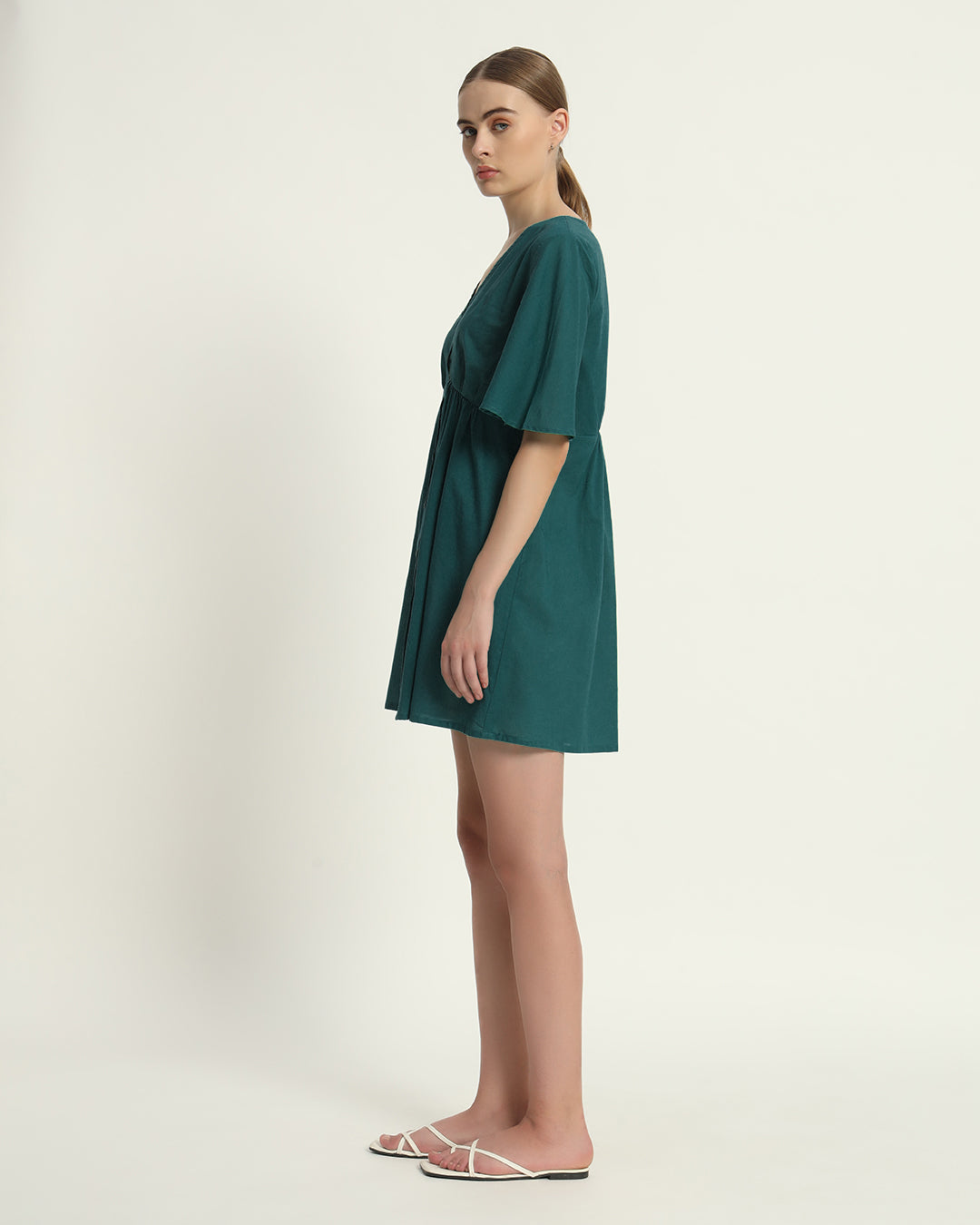 Deep Teal The Lana Dress