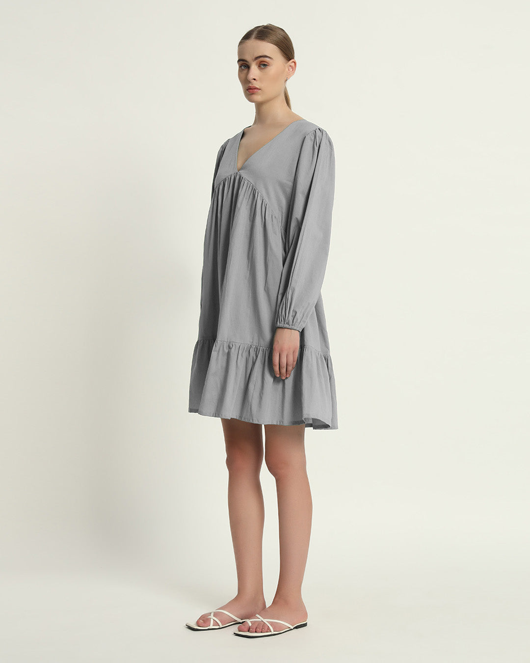 Iced Grey The Celeste Dress