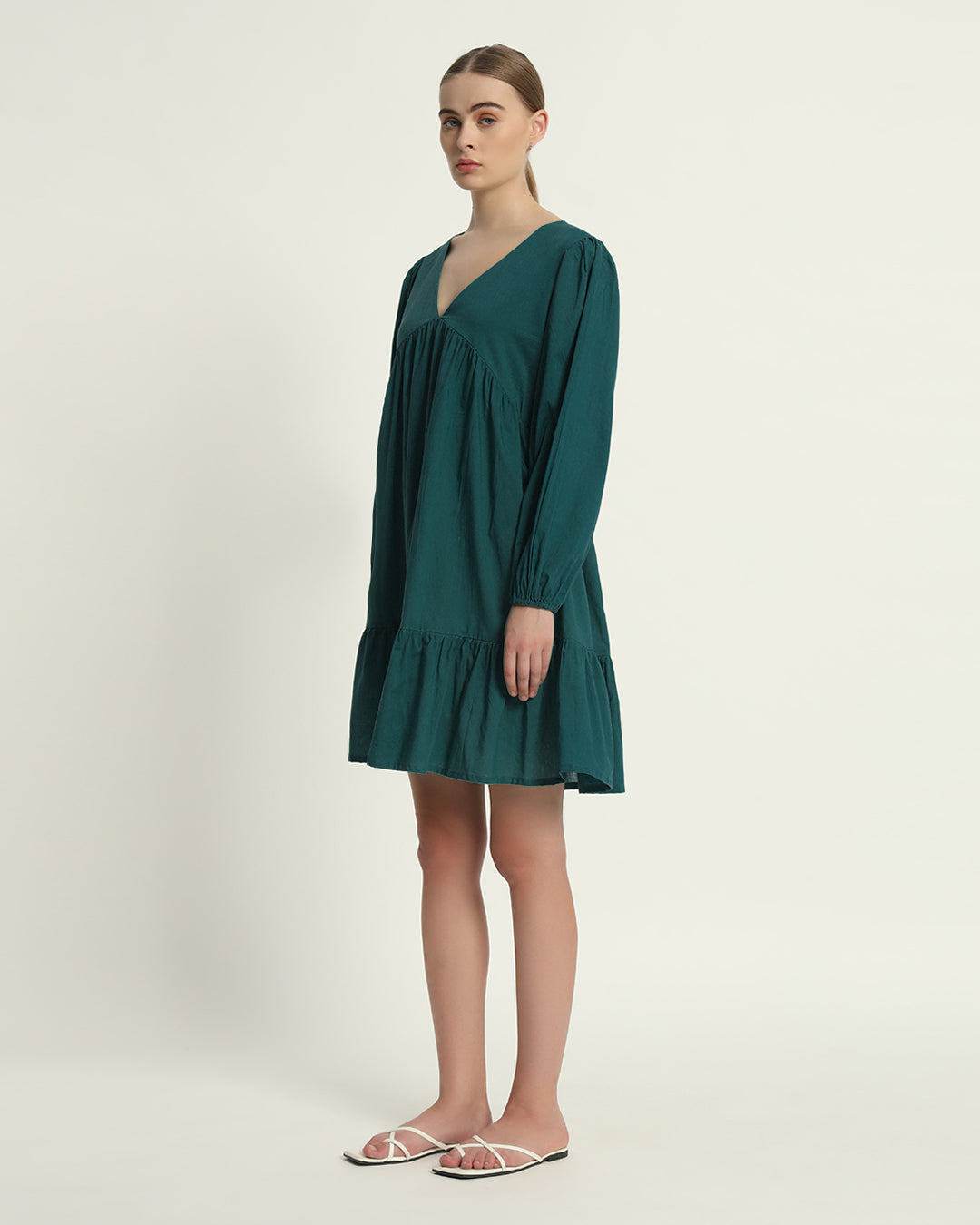 Deep Teal The Celeste Dress