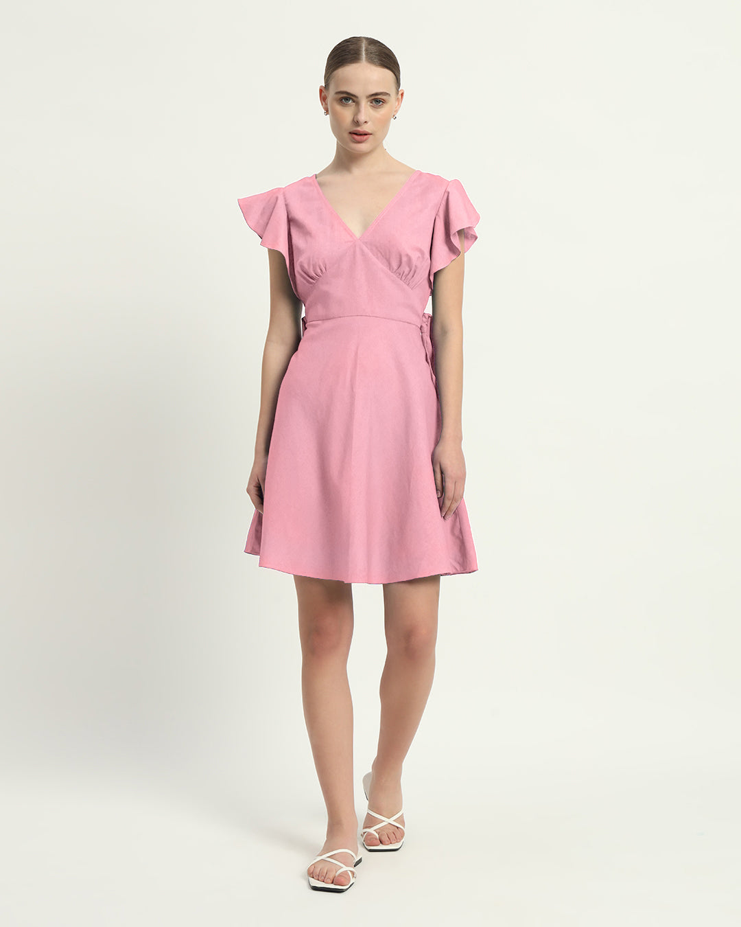 The Fondant Pink Fairlie Cotton Dress