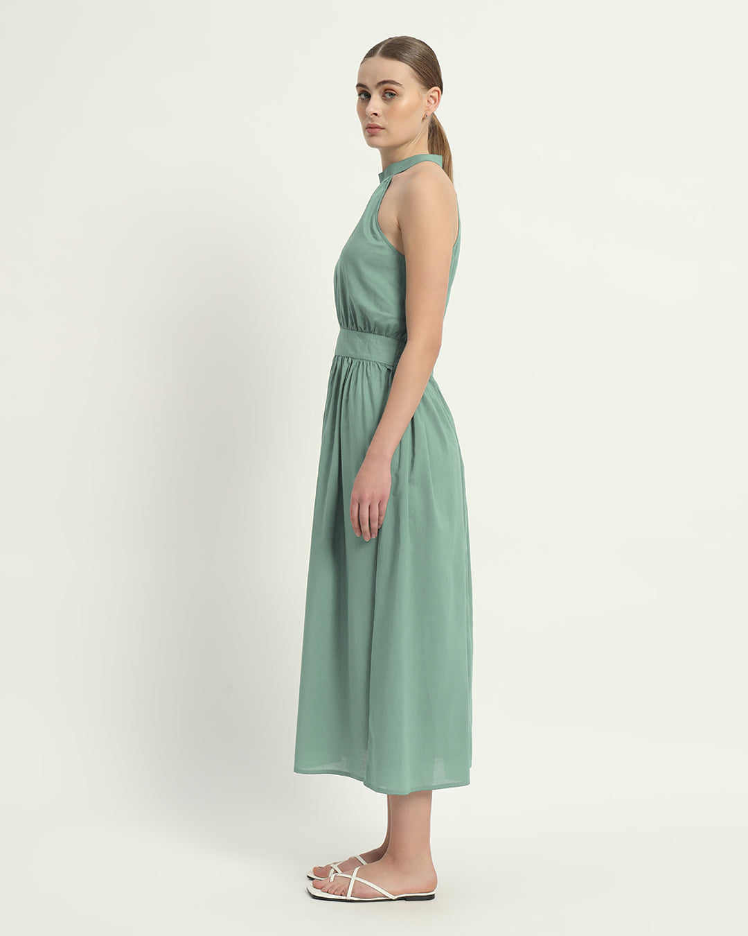 The Mint Massena Cotton Dress